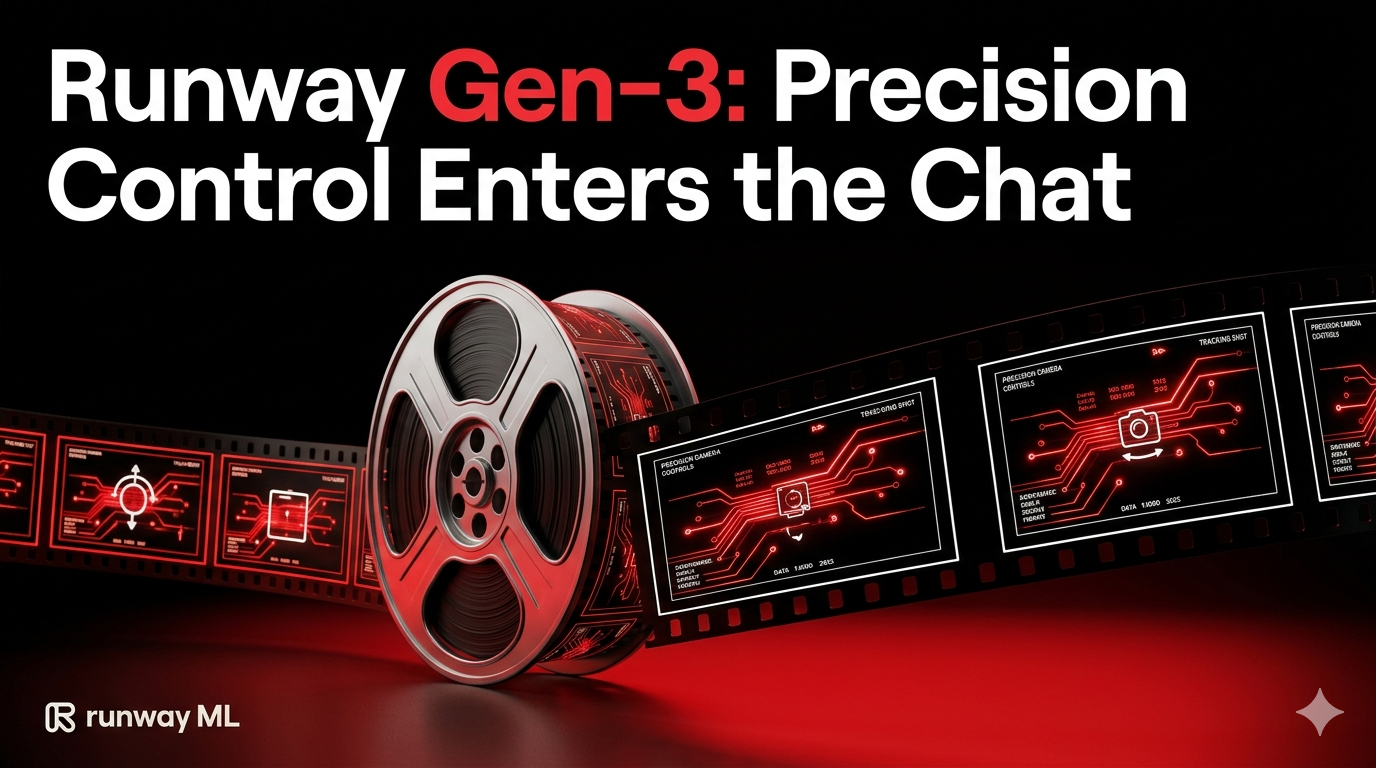 Runway Gen-3: Precision Control Enters the Chat – AI Video Generation Breakthrough